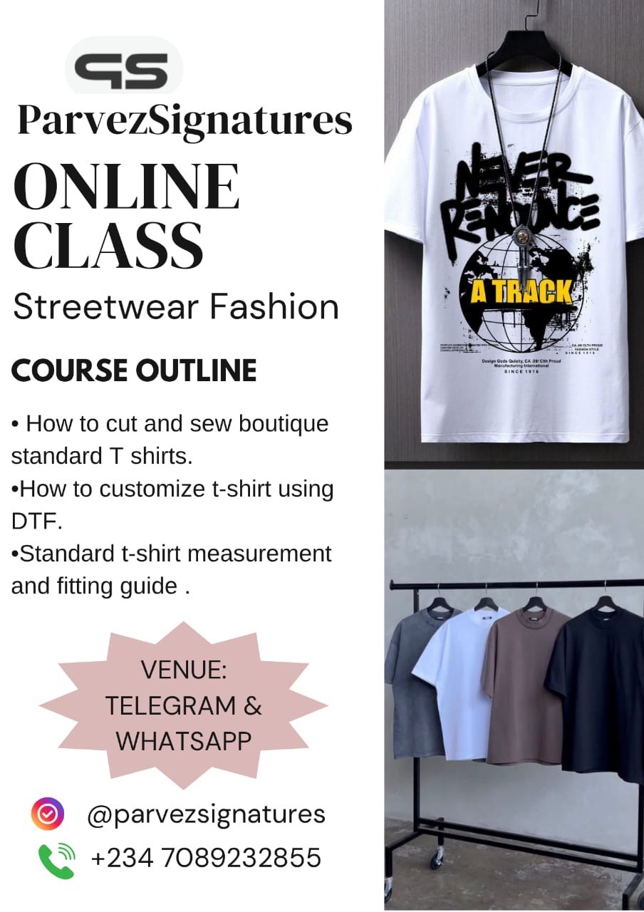 Streetwear Fashion Class